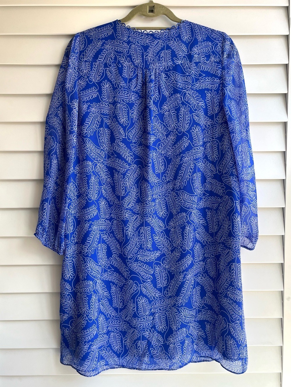 Diane Von Furstenberg DVF Aria Riveria Buds Silk Dress - Picture 7 of 12